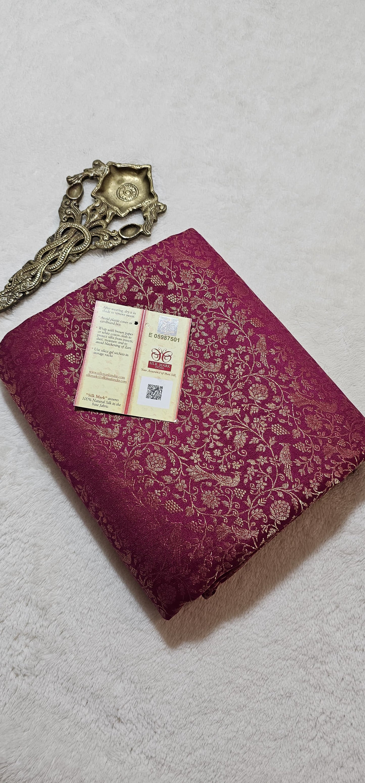 Mysore Crepe Silk Sarees - Brocade