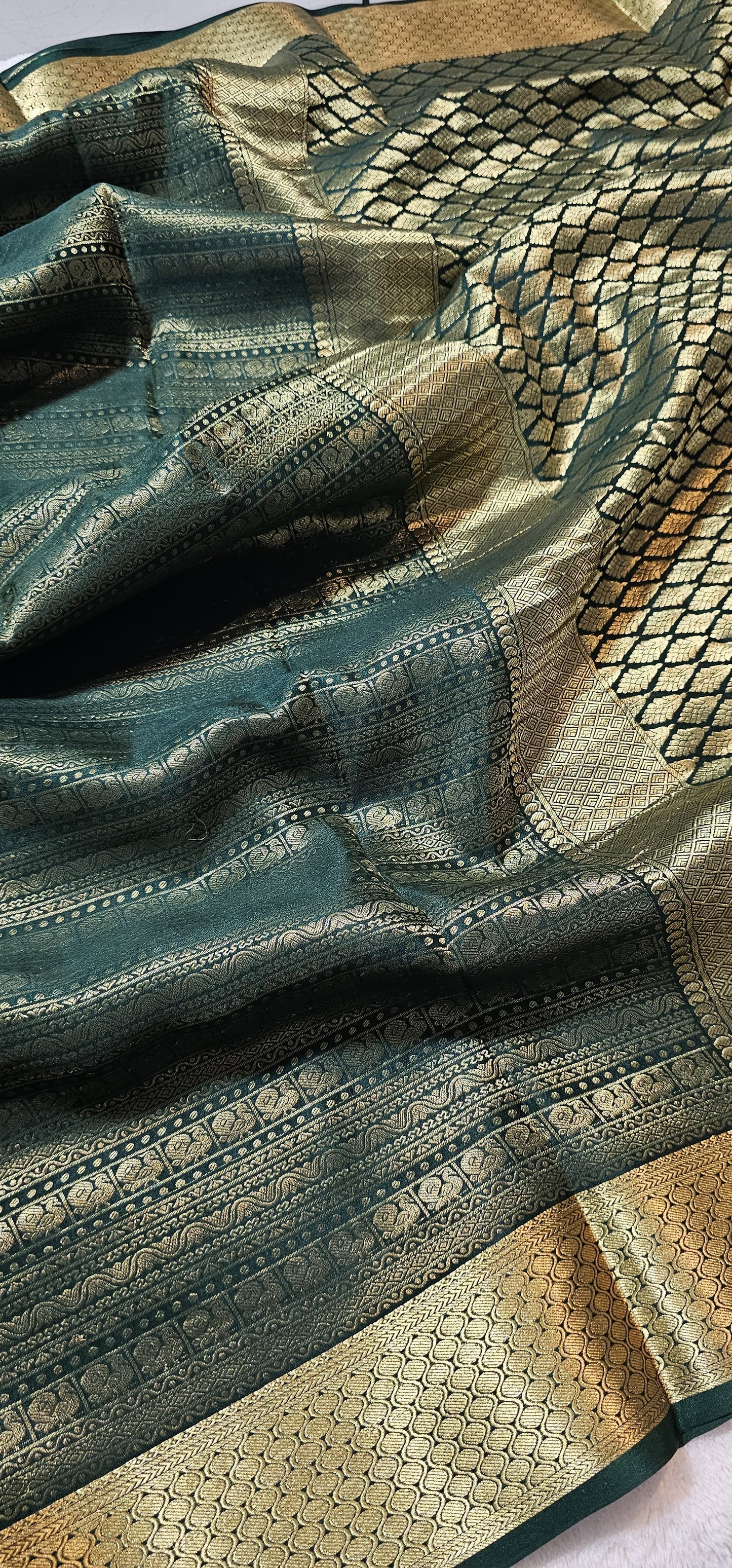 Mysore Crepe Silk Sarees - Brocade