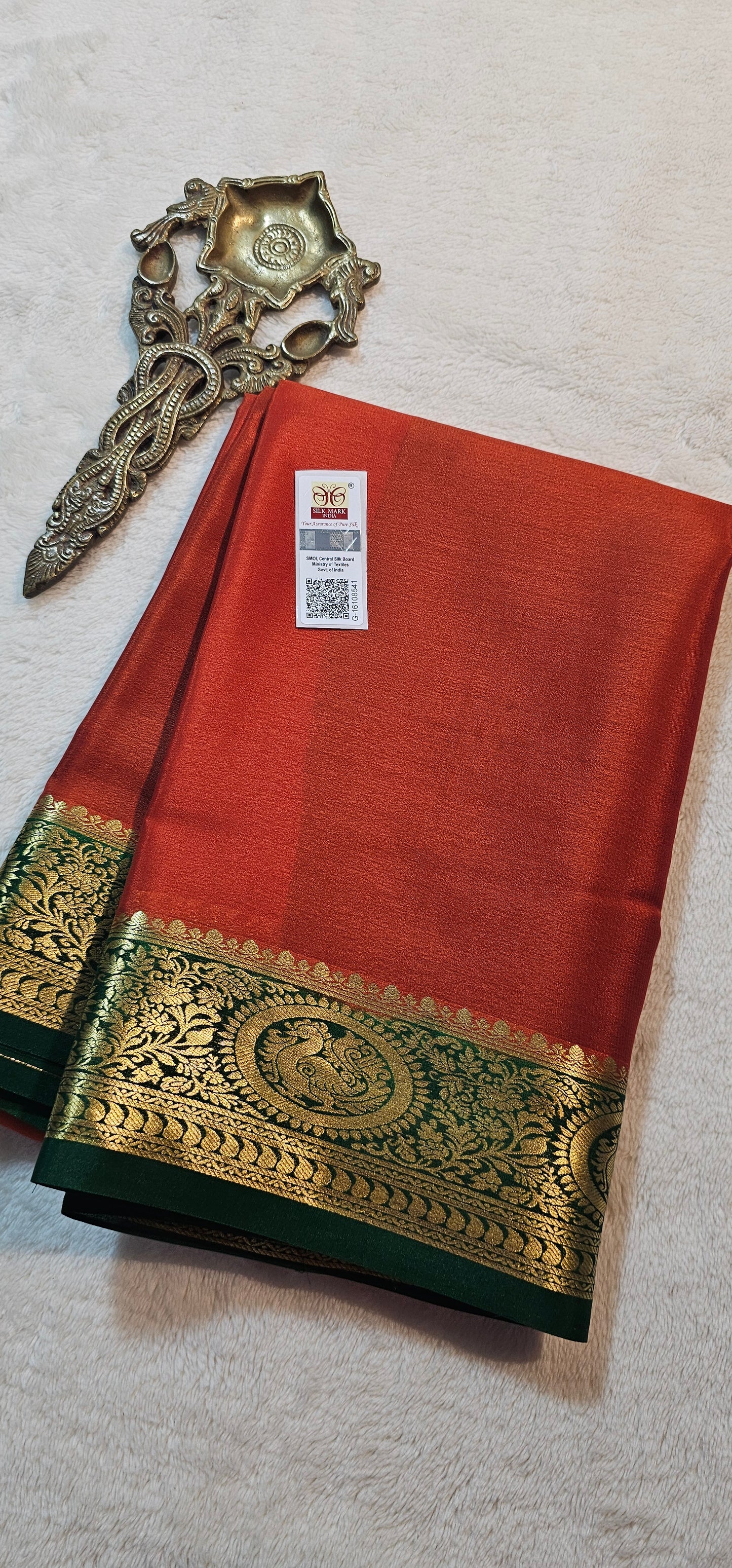 Mysore Crepe Silk Sarees - Trendy Borders