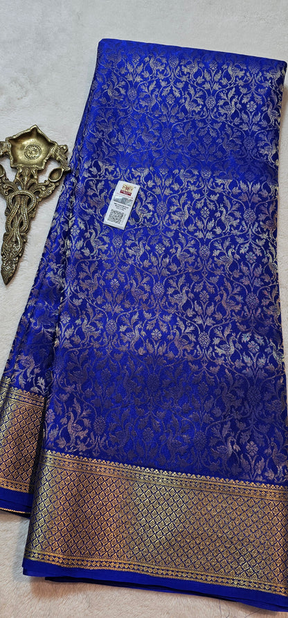 Mysore Crepe Silk Sarees - Brocade