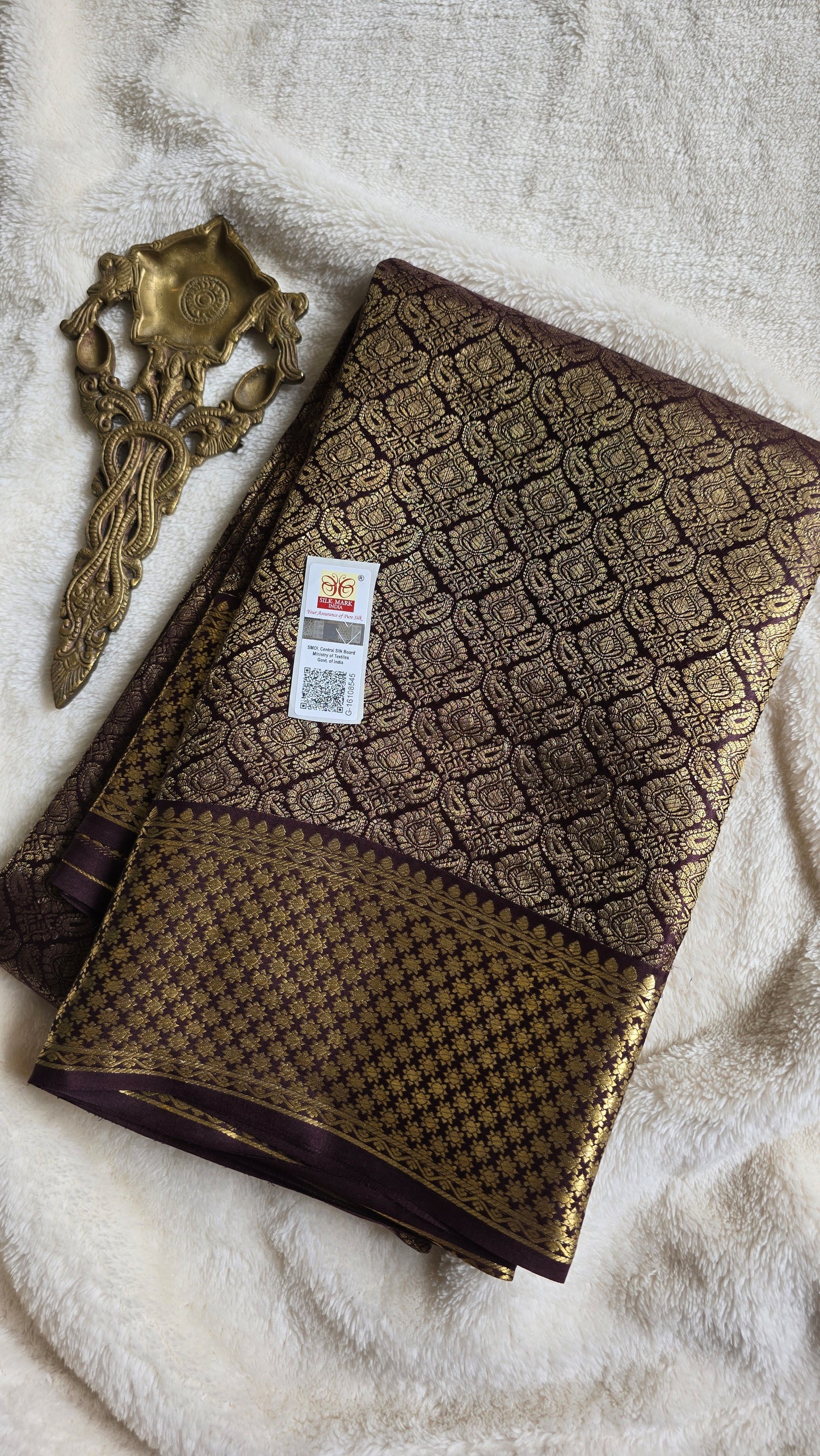 Mysore Crepe Silk Sarees - Brocade