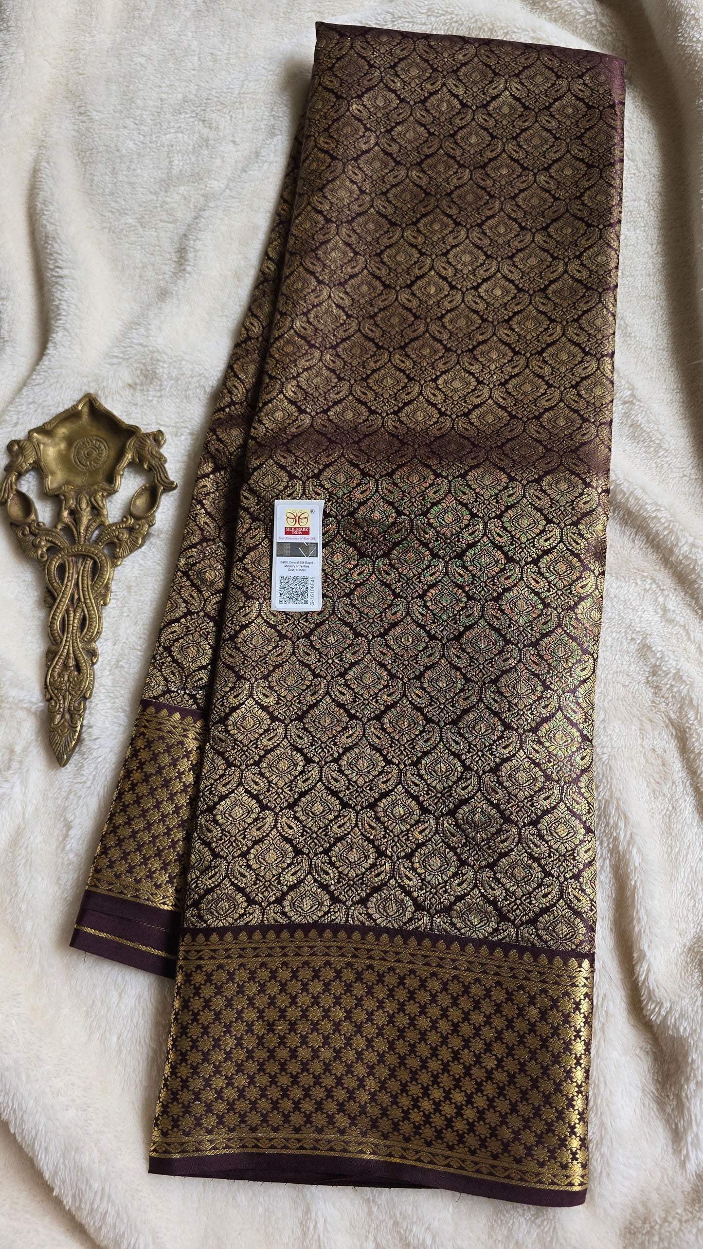 Mysore Crepe Silk Sarees - Brocade