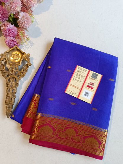 Mysore Crepe Silk Sarees - All Over Butta