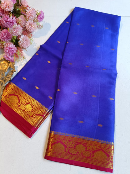 Mysore Crepe Silk Sarees - All Over Butta