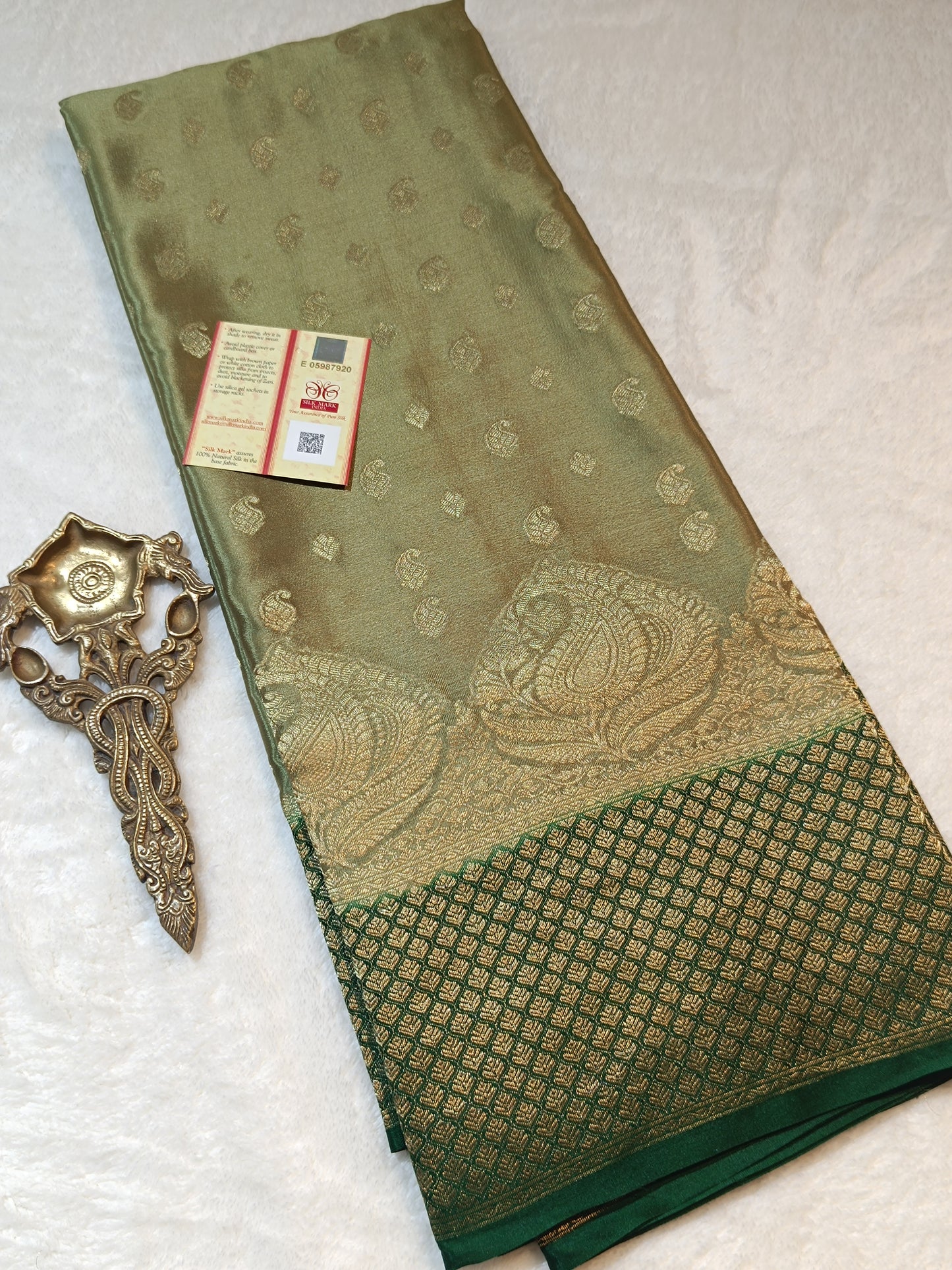 Mysore Crepe Silk Sarees - Brocade