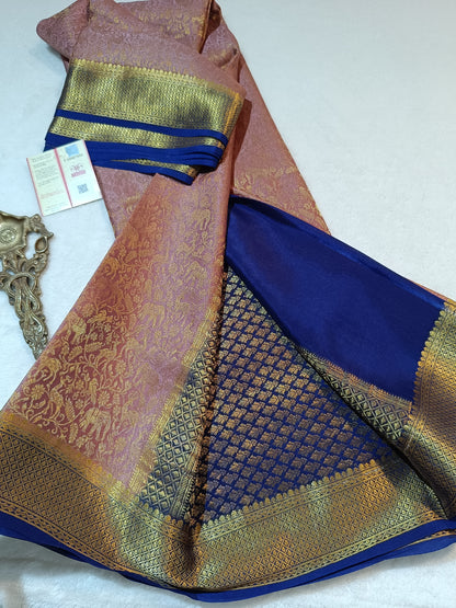 Mysore Crepe Silk Sarees - Brocade