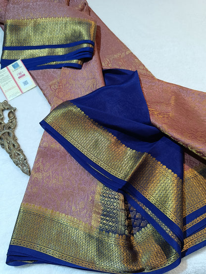 Mysore Crepe Silk Sarees - Brocade