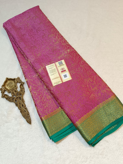 Mysore Crepe Silk Sarees - Brocade