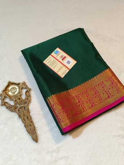 Mysore Crepe Silk Sarees - Rich Pallu