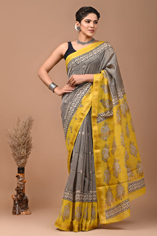 Maheshwari Silk Sarees - BS001